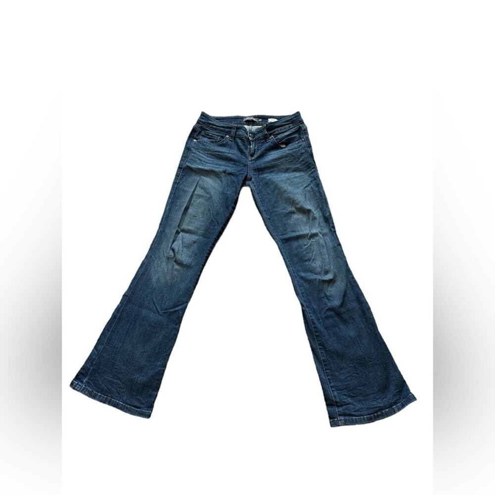 Level 99 Chloe Bootcut Petite Denim Jeans in Dark Wash - Women's 26P
